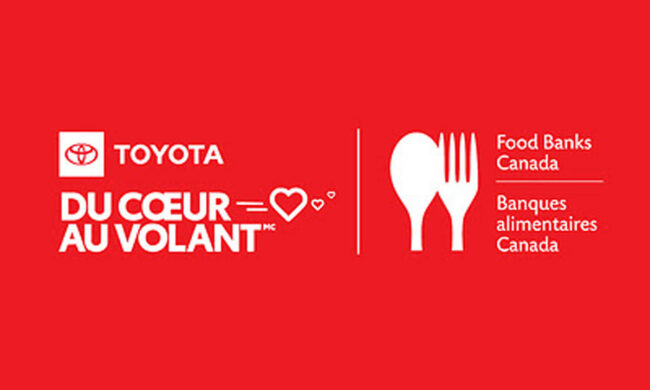 Toyota Canada et ses concessionnaires renouvellent leur engagement avec Banques alimentaires Canada